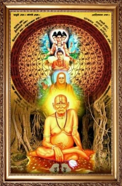 श्री दत्तात्रय एकमुखी कि त्रैमुखी